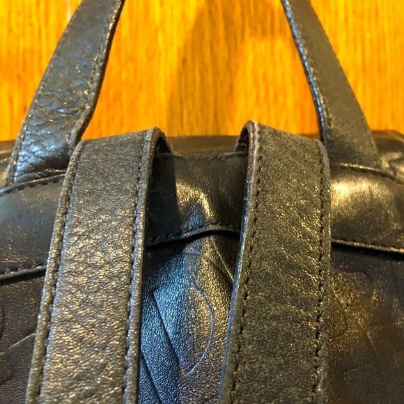 Fendissime Black leather backpack main image 10